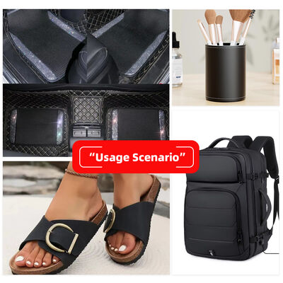 Skóra ekologiczna z wzorem rombów diamentowych PVC na dywaniki samochodowe, bagażniki, maty podłogowe, wszechstronne meble, rękodzieło, sofy