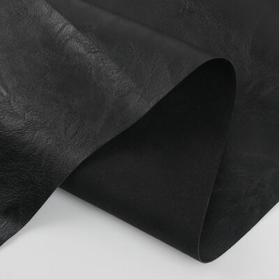 Wholesale PVC Synthetic Leather Materials Double Brushed with Various Embossed Patterns for Furniture & Craft Use