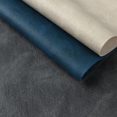 Crazy Horse Grain PVC Drukowana skóra syntetyczna do dekoracji Notesbook Stolik telefon Shell Sztuczna tkanina ze skóry.