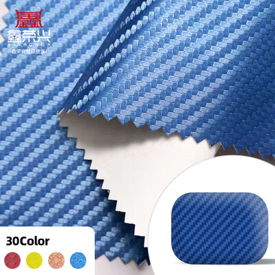 Wodoodporna elastyczna skóra syntetyczna PU z włókna węglowego do odzieży, etui na telefony, rękawów, pudełek - Trwała sztuczna skóra do rękodzieła i odzieży