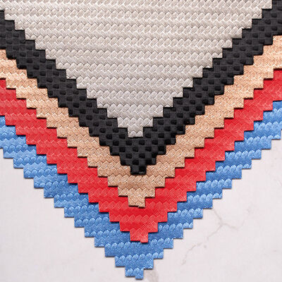 Wodoodporna elastyczna skóra syntetyczna PU z włókna węglowego do odzieży, etui na telefony, rękawów, pudełek - Trwała sztuczna skóra do rękodzieła i odzieży