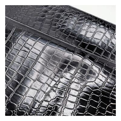 High Gloss Stone Pattern Pvc Synthetic Leather Animal Pattern Shoes Bags and Bags Faux Leather Fabric