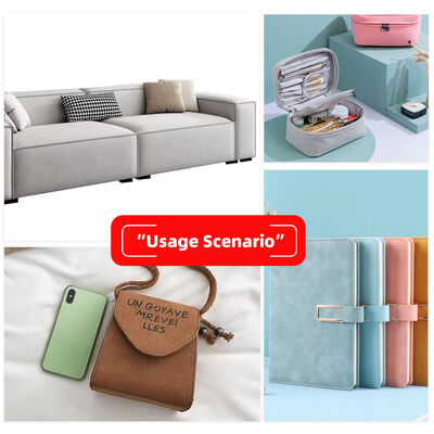 PU Frosted Yangbuck Nubuk Ziarnista Skóra Syntetyczna do Torby Butów Portfela Dekoracji Notatników Etui Skóra Ekologiczna