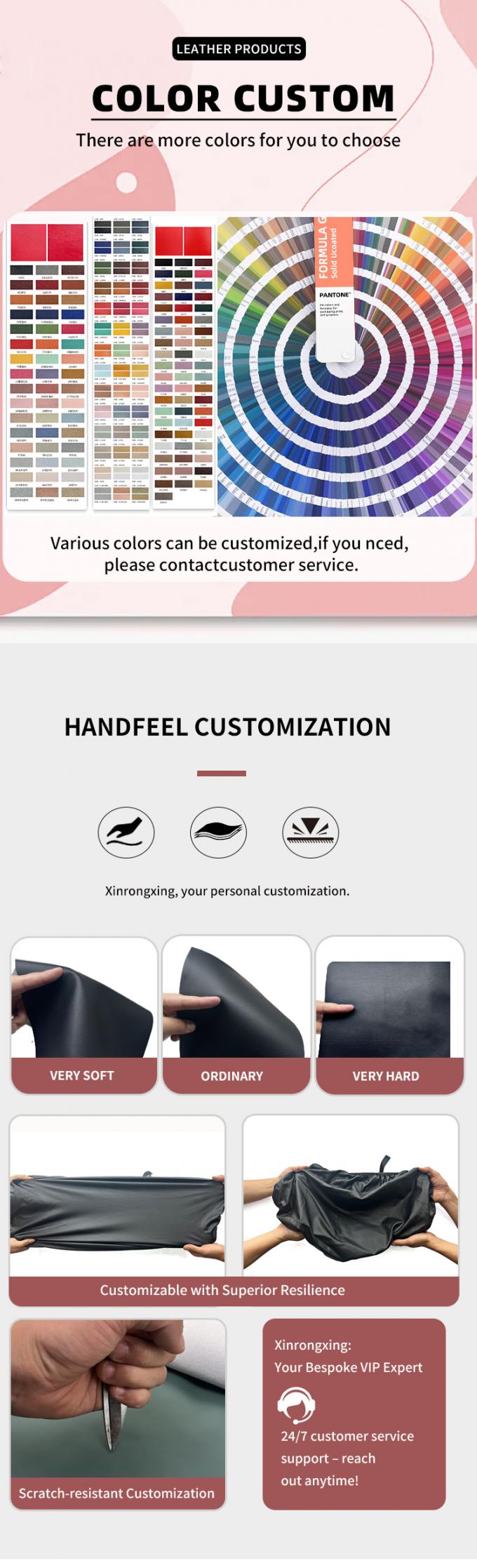 Tłoczona skóra syntetyczna PVC 0,7/0,9 mm, rozciągliwa w 4 kierunkach, materiały ze sztucznej skóry do siedzeń motocyklowych, rowerowych, mebli, samochodów 5