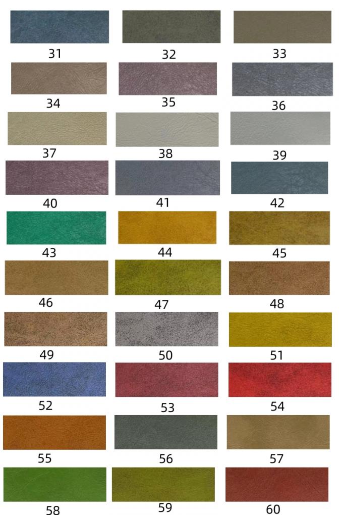 PVC Crazy Horse Oil Wax Brązowana Sztuczna Skóra Sztuczna Do Krzesła Sofa Torba samochodowa Pas fotelika Tkanina Sztuczna 13