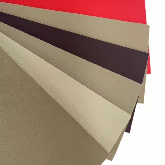 Sk&oacute;ra tłoczona PVC odporna na ścieranie do pokrowc&oacute;w na siedzenia samochodowe, szerokość 54" 6