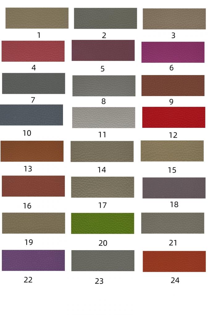 Sk&oacute;ra tłoczona PVC odporna na ścieranie do pokrowc&oacute;w na siedzenia samochodowe, szerokość 54" 13