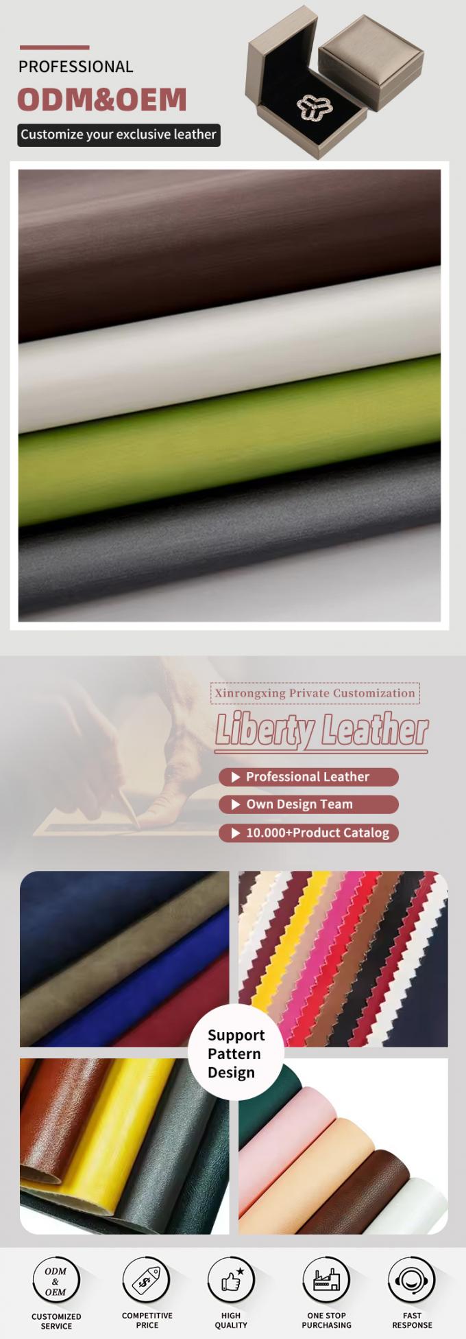 PU 0.5 Niewleczony jedwab Szlachetna sk&oacute;ra Portfel pudełko buty Ntoebook Album fotograficzny Sk&oacute;ra Tkanina Sztuczna Sk&oacute;ra fałszywa 4