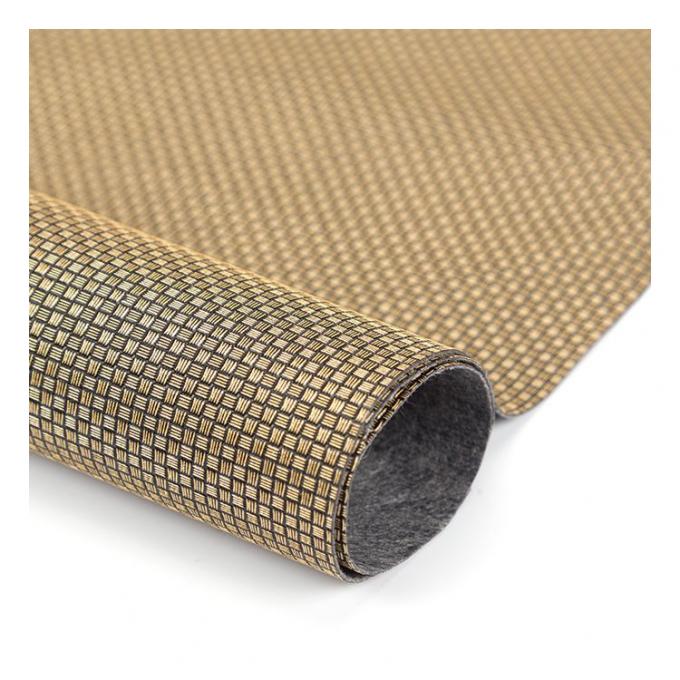 Sztuczna skóra PVC Metaliczny Perłowy Jasny Kolor Mały Wzór Splotu Sztuczny Syntetyczny Opakowanie Portfel Pudełko Buty Notatnik 6