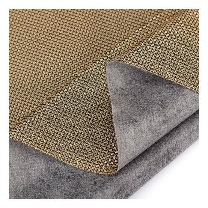 Sztuczna sk&oacute;ra PVC Metaliczny Perłowy Jasny Kolor Mały Wz&oacute;r Splotu Sztuczny Syntetyczny Opakowanie Portfel Pudełko Buty Notatnik 15