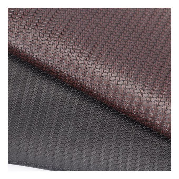 Spot Pvc Oblique Weave Pattern torebka ręczna Tapiceria Opakowanie Portfel Pudełko Pudełko Buty Notatnik Sztuczna tkanina sk&oacute;rzana 15