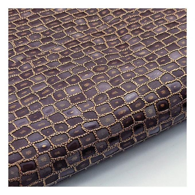 Sprzedaż hurtowa Pvc Perly Stone Grain Pattern Sztuczna sk&oacute;ra syntetyczna Opakowanie Portfel Pudełko Buty Notatnik Sztuczna tkanina sk&oacute;ra 16