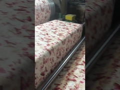 Drukowany kolorowy motyl zakochany w kwiatach PVC PU Syntetyczny materiał ze sztucznej skóry