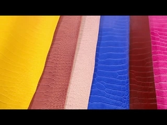 Pvc Krokodyl ziarno Sztuczna skóra syntetyczna Portfel pudełko buty Ntoebook fałszywa skóra tkanina