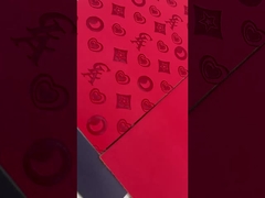 PU tłoczona skóra syntetyczna do torby na buty, opakowania, maty stołowej, tkanina ze skóry syntetycznej